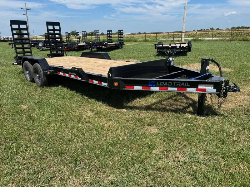 2025 Load Trail 83x20 Tandem 14K I-Beam Equipment Trailer w/ 2' Dove & Standup Ramps