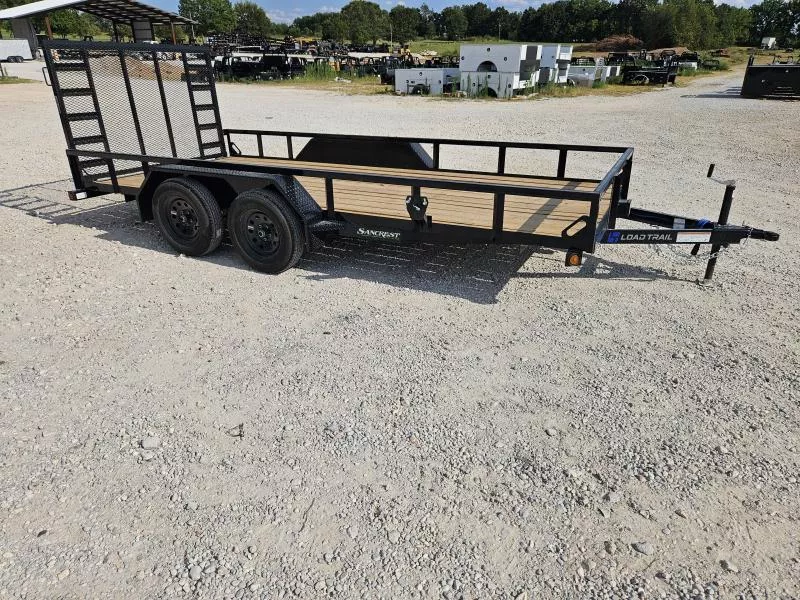 2026 Load Trail 83X16 TANDEM 7K TUBETOP UTILITY W/4' SPRING GATE