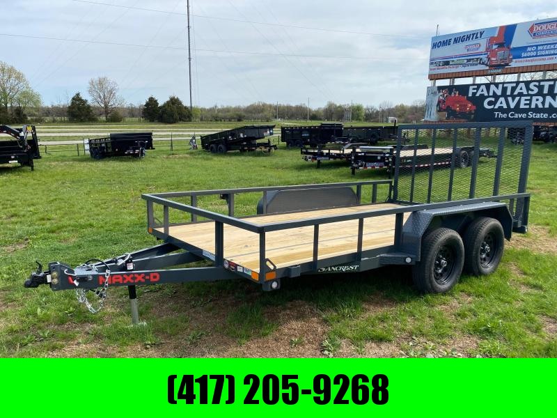2022 MAXXD 83x14 TANDEM 7K UTILITY WITH RAMP GATE 2022 MAXXD 83x14 TANDEM 7K UTILITY WITH RAMP GATE