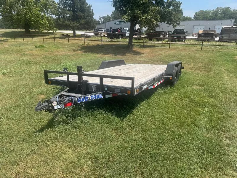 2021 Load Trail   Car Hauler  83X18 2FT DOVE SLIDE IN RAMPS  2 5.2K AXLE 