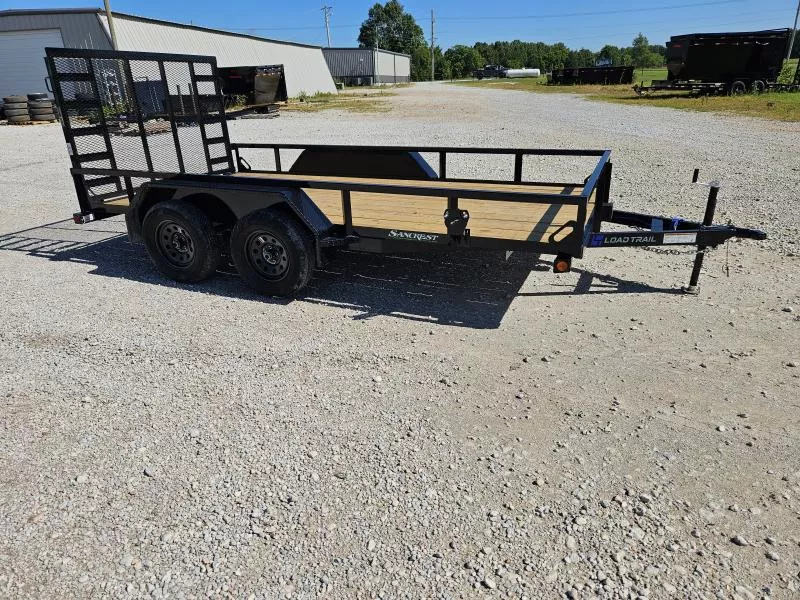 2025 Load Trail 83X14 TANDEM 7K TUBE TOP UTILITY W/4' SPRING GATE