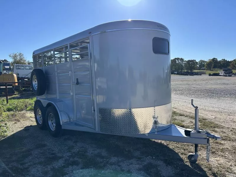 2026 Calico Trailers 2026 CALICO BUMPER STOCK TRAILER 6X14X6'6" TALL Stock / Stock Combo Trailer