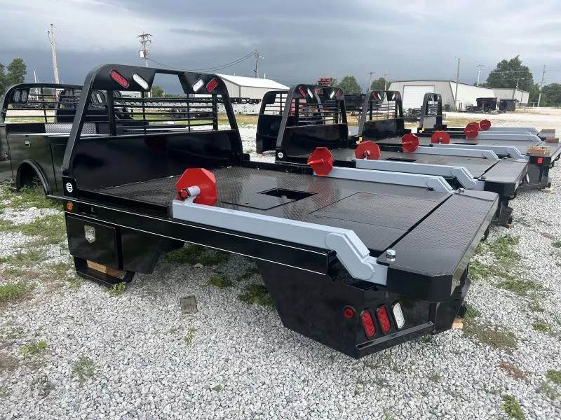 2025 Bramco DELUXE BALE BED  Flat Decks FITS DUAL REAR LONG BED