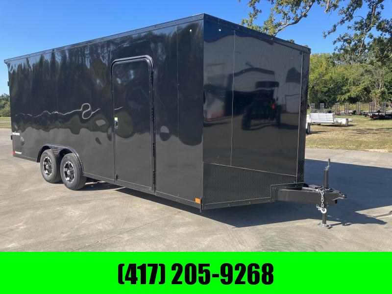 2023 Impact 8.5x20 Tandem 10K Cargo Trailer w/ Ramp Door & Blackout Package 2023 Impact 8.5x20 Tandem 10K Cargo Trailer w/ Ramp Door & Blackout Package