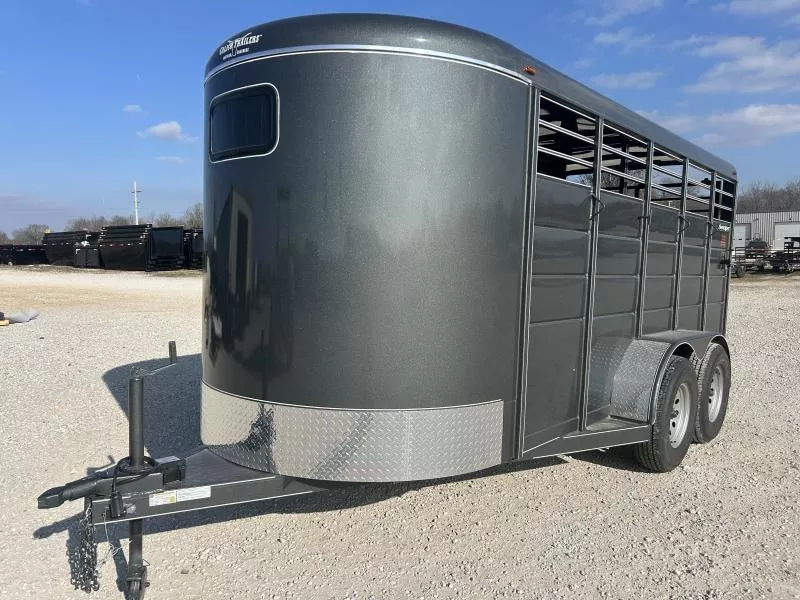 2026 Calico Trailers 2026 CALICO6X16X6'6" BUMPER PULL STOCK TRAILER Stock / Stock Combo Trailer