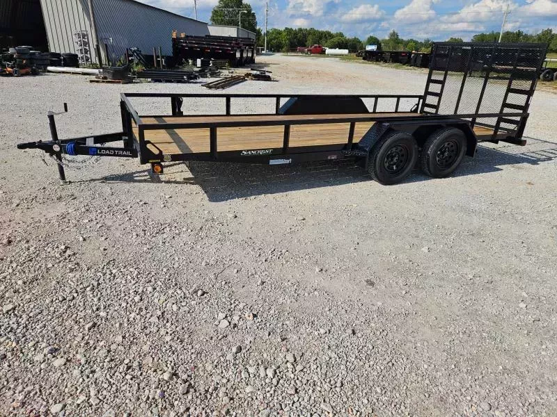 2026 Load Trail 83X18 TANDEM 7K TUBETOP UTILITY W/4' SPRING GATE