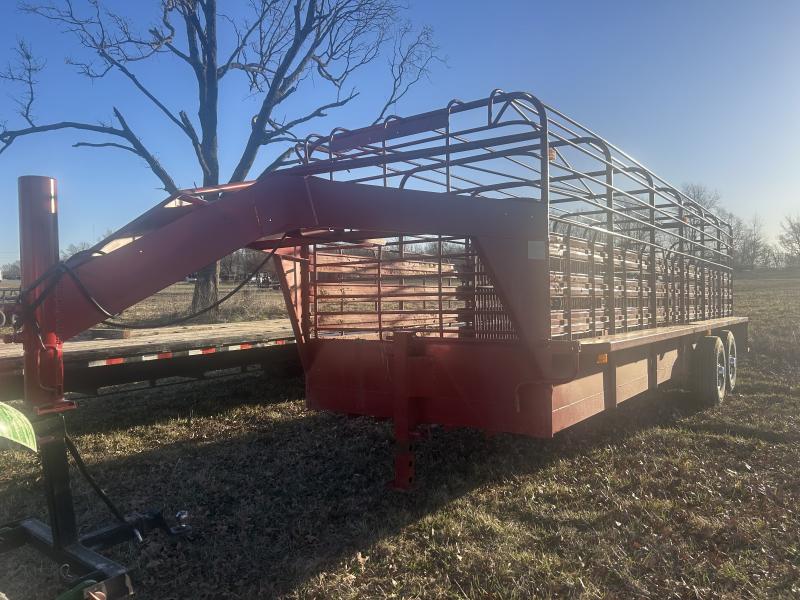used Stock / Stock Combo Trailers Gooseneck  for sale, in Billings, MO Thumbnail 3
