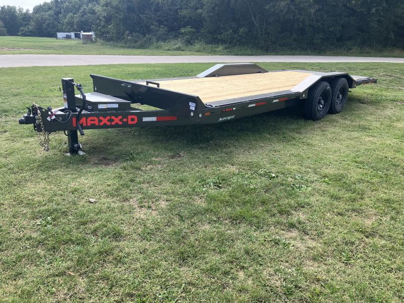2024 MAXXD 102x22 Tandem 14K Power Tilt w/ Drive Over Fenders Missouri Trailer Classifieds