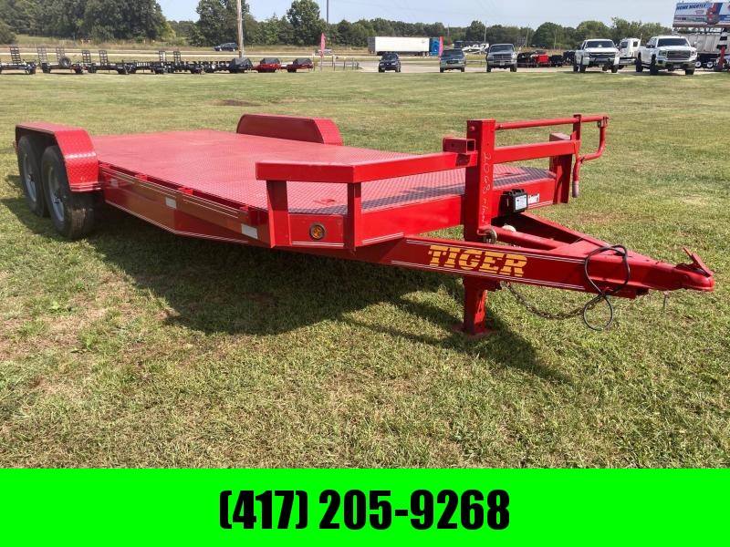 2021 Tiger 83x20 Tandem Steel Floor 14K Equipment Trailer 2021 Tiger 83x20 Tandem Steel Floor 14K Equipment Trailer