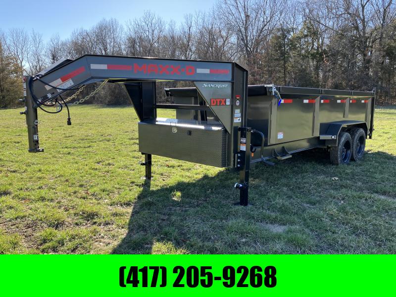 2023 MAXXD 83X16 TANDEM 16K GN TELESCOPING DUMP W/ 3/16" FLOOR & 3' SIDES