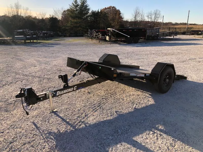 2026 77x12 7K Diamond C Scissor Tilt w/ Steel Floor/ 14ply Tires