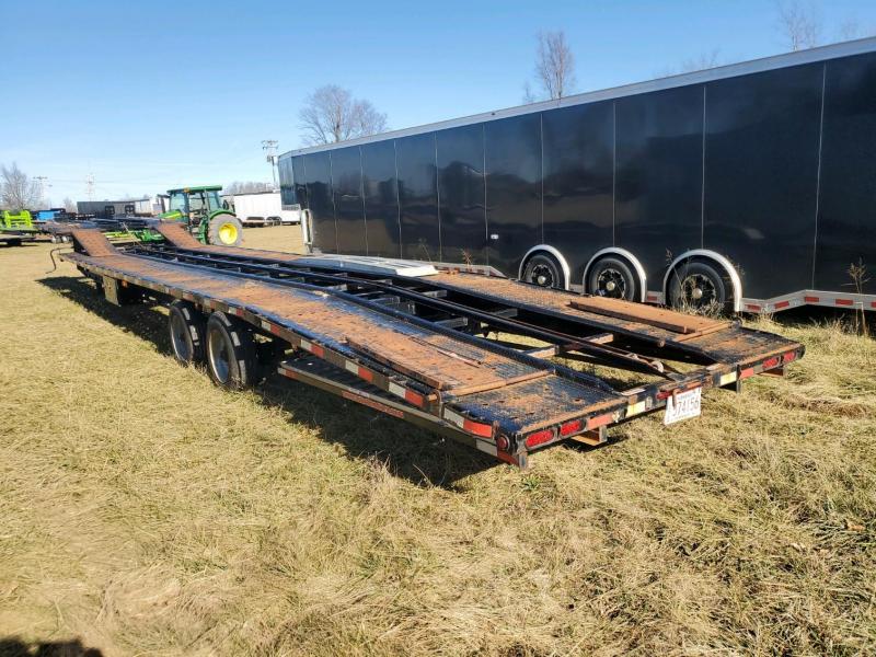 2018 Take 3 102X53 DROP DECK 3 CAR HAULER W/TRAILER TRACK AND PUNCHED