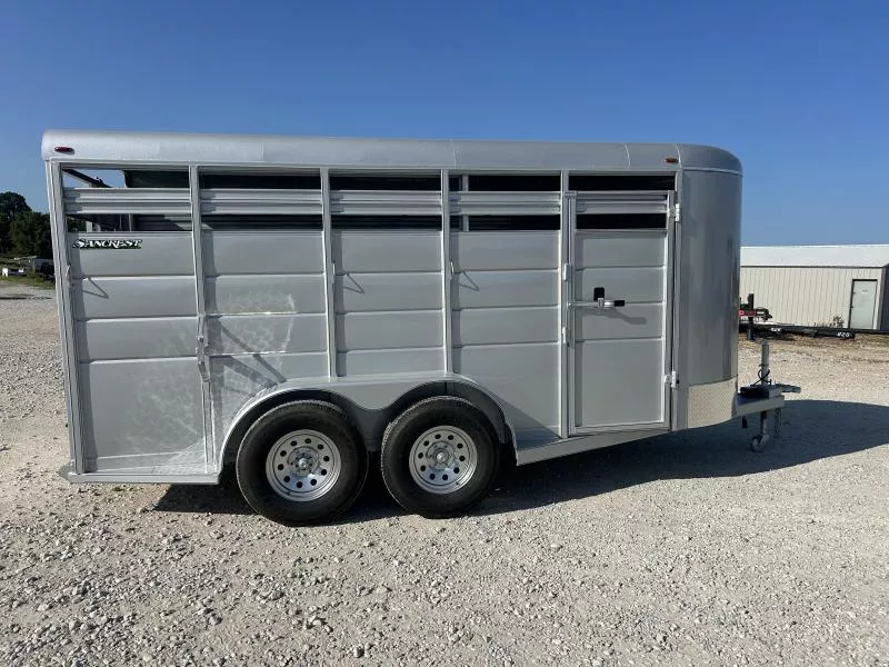 2025 Calico Trailers 2025 CALICO 16' BUMPER STOCK TRAILER Stock / Stock Combo Trailer