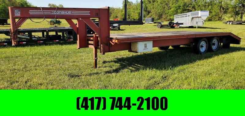 1992 Donahue 96X24 TANDEM 14K GN W/4FT POP UP DOVE NEW LED LIGHTS W/REVERSE NEWER TIRES& SLIDE IN RAMPS 1992 Donahue 96X24 TANDEM 14K GN W/4FT POP UP DOVE NEW LED LIGHTS W/REVERSE NEWER TIRES& SLIDE IN RAMPS