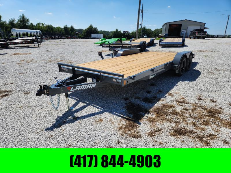 2024 83X22 Lamar 7K CARHAULER w/ SLIDE OUT RAMPS