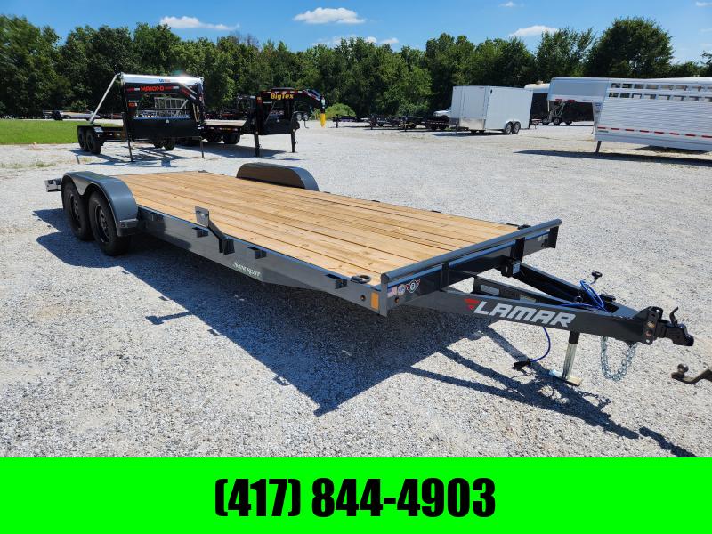 2024 83X20 Lamar 7K CARHAULER w/ SLIDE OUT RAMPS 1701199206