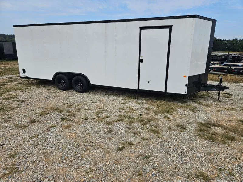 2025 Rock Solid 8.5X24 TANDEM 10K CARGO W/BLACKOUT TRIM 7' HEIGHT & RAMP DOOR