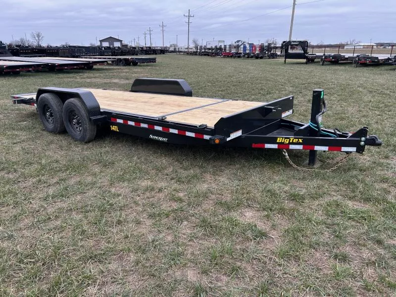 2026 Big Tex 83x20 Tandem 14K Gravity Tilt w/ 4' Stationary Deck