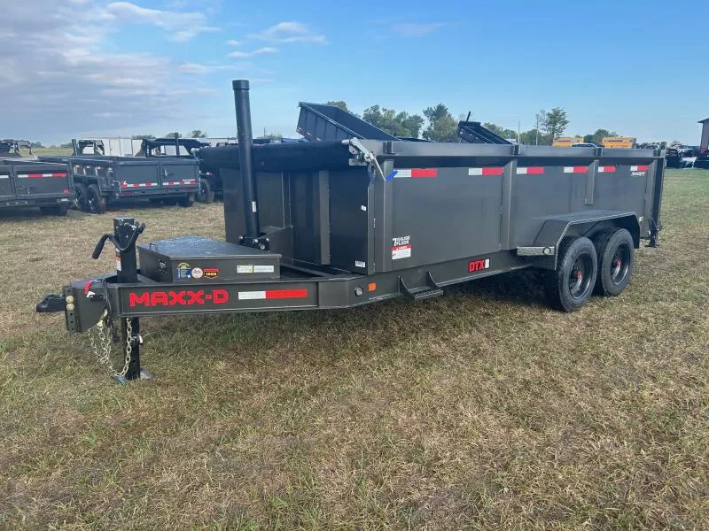 2026 MAXX-D 83x16 Tandem 16K Telescopic Dump w/ 3' Sides & 7 Gauge Floor