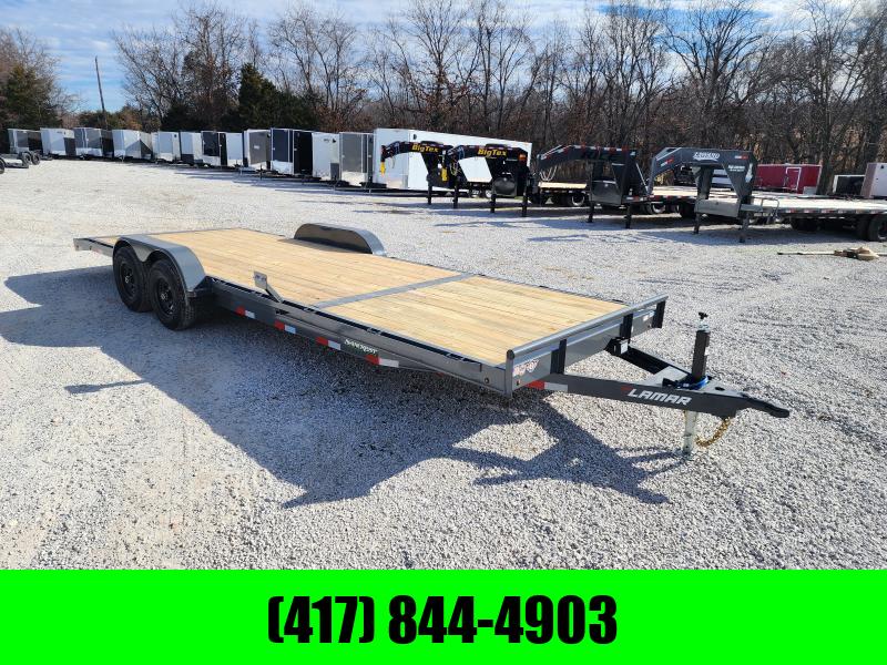 2024 Lamar 83X24 TANDEM 10K CAR HAULER W/SLIDE OUT RAMPS Sancrest