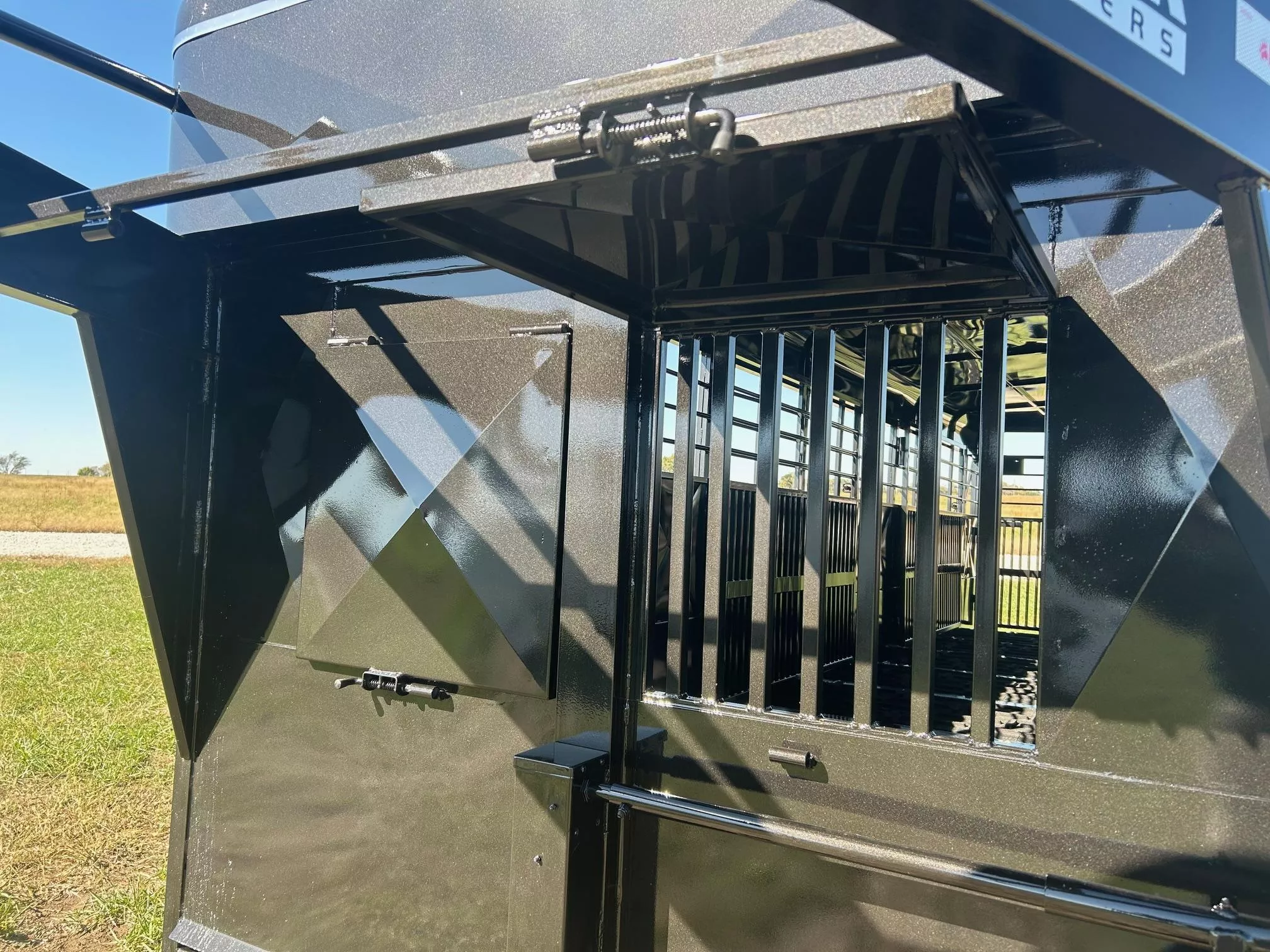 2026 Kodiak 6'8x28 Triple 21K GN Livestock Trailer w/ Swing/Slide