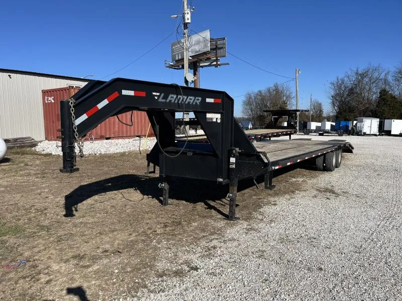 2018 102x32 23.9K Lamar w/ Folding Ramps/ 14ply Tires/ Frame Bridging/ Torque Tube