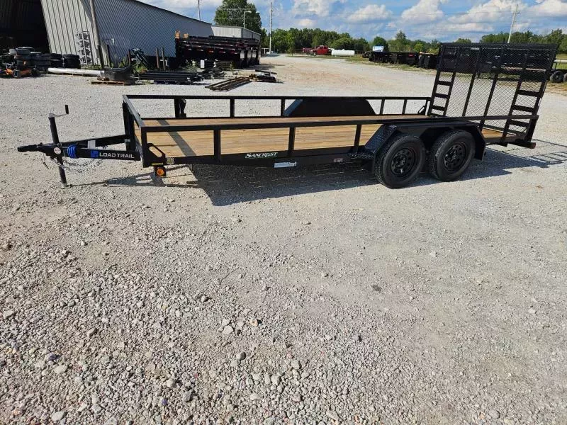 2026 Load Trail 83X18 TANDEM 7K TUBETOP UTILITY W/4' SPRING GATE
