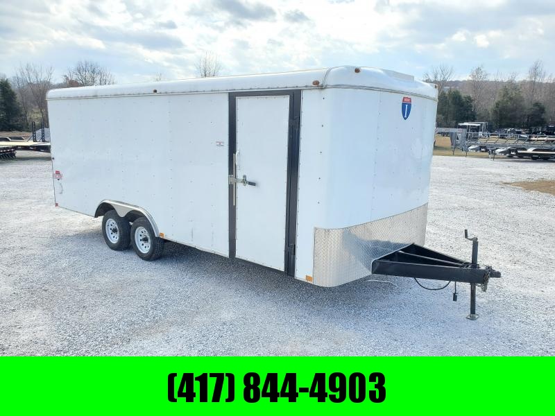 2020 INTERSTATE 8.5 X 20 Cargo Trailer w/ Ramp Door 2-3500 AXLES 2020 INTERSTATE 8.5 X 20 Cargo Trailer w/ Ramp Door 2-3500 AXLES