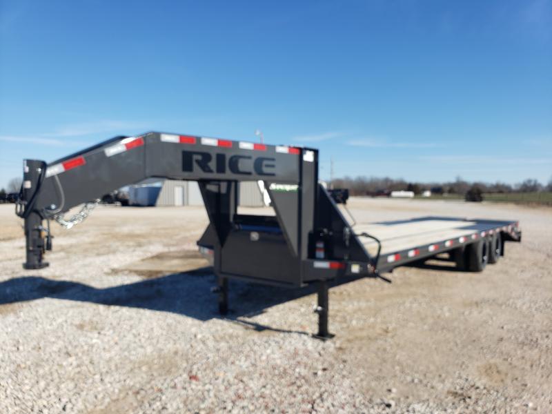 2023 Rice Trailers RICE GN DECKOVER TANDEM DUAL 102X30 MAX RAMPS