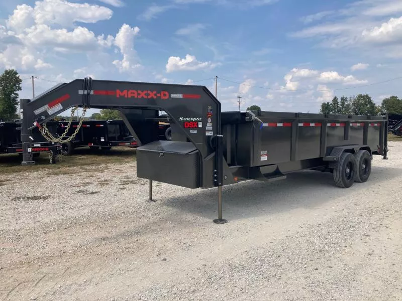 2026 MAXX-D 83X20 TANDEM 21K TELESCOPIC DUMP W/ 3' SIDES, 7GA FLOOR, SLIDE IN RAMPS & WIRELESS REMOTE