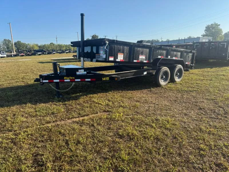 2026 Big Tex 83x16 Tandem 14K Telescopic Dump w/ 2' Sides