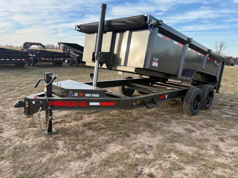 2026 MAXX-D 83x14 Tandem 17.5K Telescopic Dump Trailer