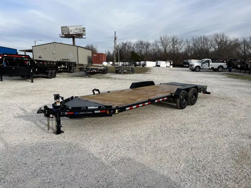 2026 Load Trail 83X22 TANDEM 14K EQUIPMENT HAULER W/6" I-BEAM FRAME FULL TONGUE BOX & MAX RAMPS