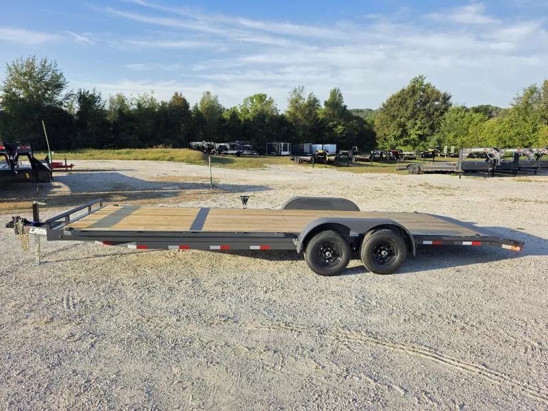2026 LAMAR 83 X 24 TANDEM CH W/ 2' DOVE/ SLIDE IN RAMPS/ REMOVABLE FENDERS