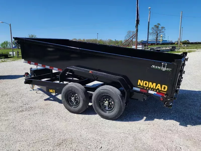 2026 BIG TEX 83 X 14 TANDEM 14LX DUMP W/ 24" SIDES/ SLIDE IN RAMPS