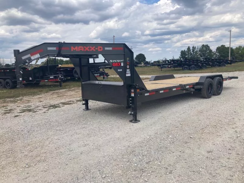 2026 MAXX-D 83X24 TANDEM 18K GN TILT W/ 8' STATIONARY DECK & 16' TILT DECK