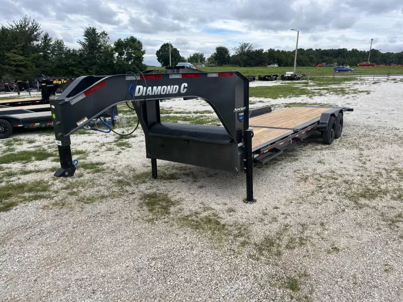 2025 82x26 20K Diamond C HDT210 Gravity Tilt w/ 17.5 Wheels and Tires