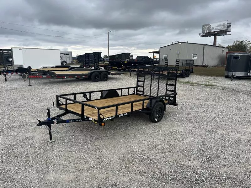 2026 77x12 Single Axle Load Trail Utility w/ 4' Gate