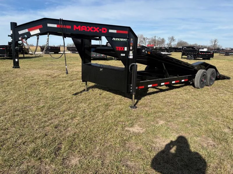 2026 MAXX-D 102x24 Tandem 18K Full Tilt Trailer W/ Hydro Jacks