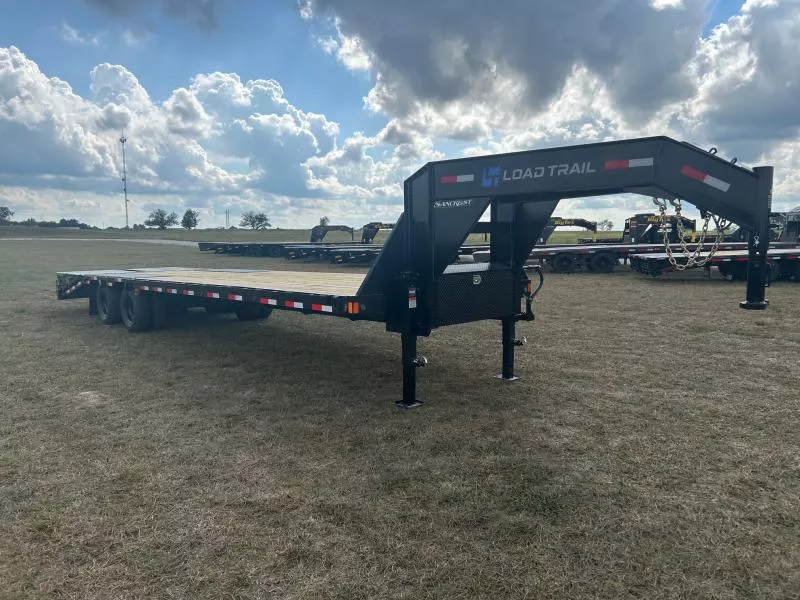 2026 Load Trail 102x32 Tandem 24K GN Flatbed w/ 5' Dove & Max Ramps