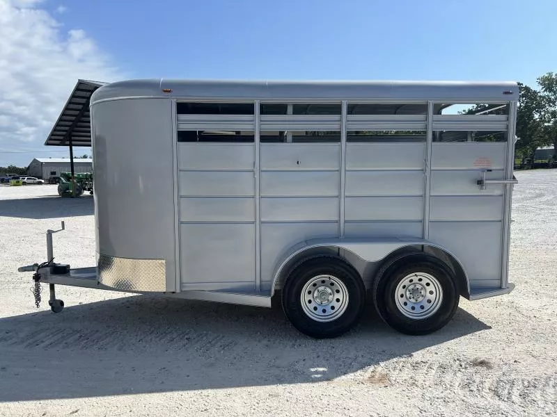 2025 Calico Trailers 2025 CALICO 14' BUMPER STOCK TRAILER Stock / Stock Combo Trailer
