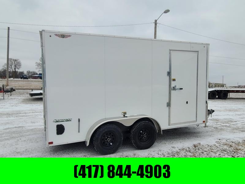 2021 H&H 7X14 TANDEM 7K CARGO W/7" HEIGHT & BARN DOORS 2021 H&H 7X14 TANDEM 7K CARGO W/7" HEIGHT & BARN DOORS