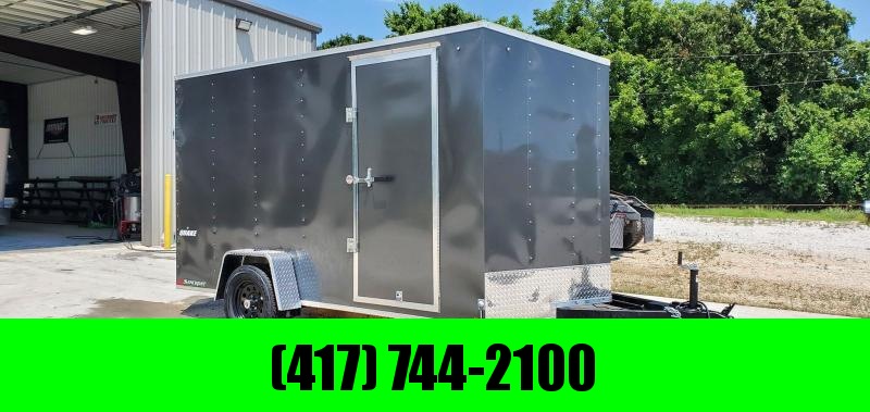 2020 Impact 7X12 SINGLE 3.5K CHARCOAL QUAKE CARGO W/6'6" HEIGHT 2020 Impact 7X12 SINGLE 3.5K CHARCOAL QUAKE CARGO W/6'6" HEIGHT
