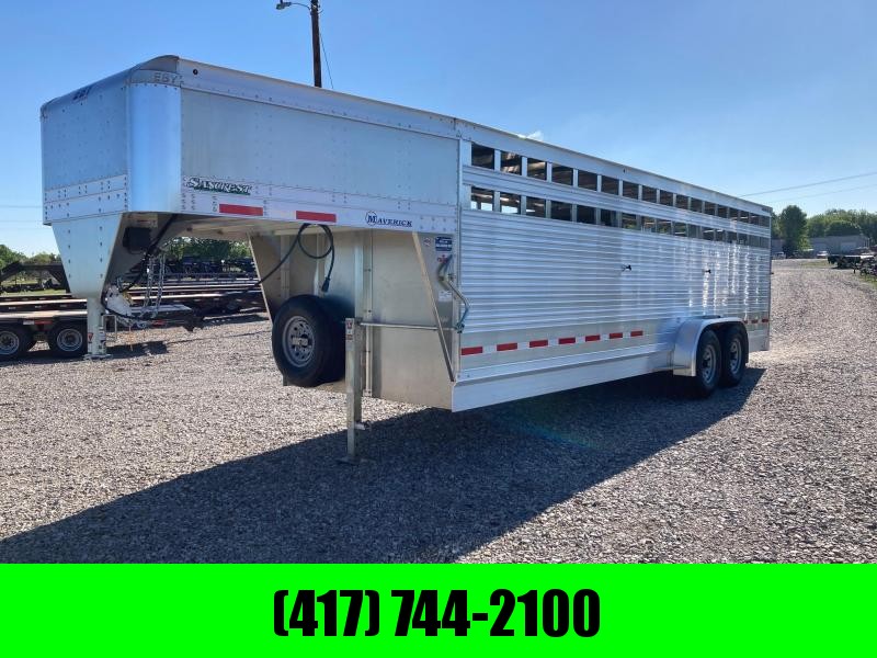 2023 EBY 7x24x6'6" TANDEM 14K ALUMINUM STOCK W/ REAR COMBO GATE & 2 CUT GATES 2023 EBY 7x24x6'6" TANDEM 14K ALUMINUM STOCK W/ REAR COMBO GATE & 2 CUT GATES
