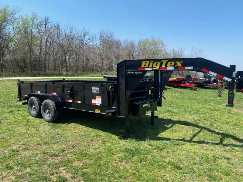 2025 Big Tex 83x14 Tandem 15.9K GN Dump w/ 2' Sides