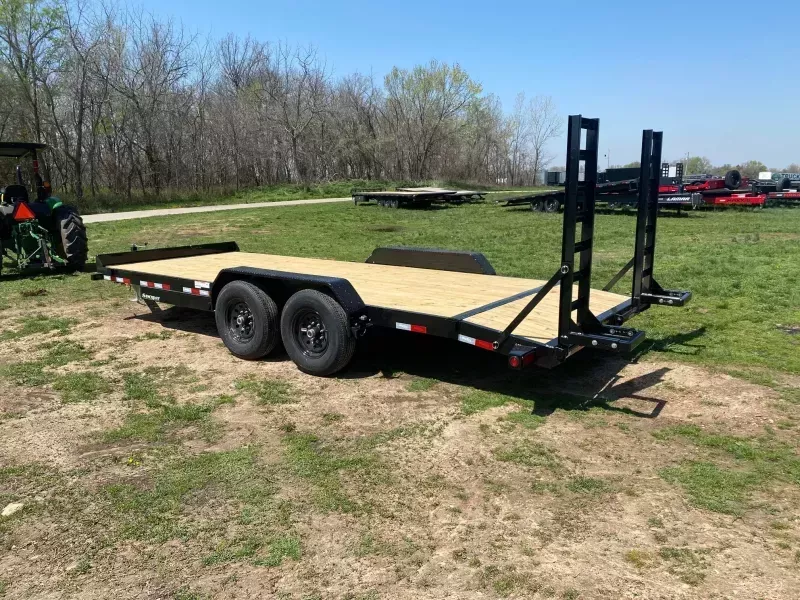 2026 Big Tex 83x20 Tandem 14K Equipment Trailer w/ 2' Dove & Standup Ramps