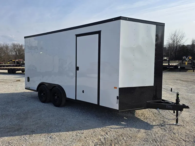 2026 Rock Solid 8.5x16 Tandem 10K Cargo w/ Ramp Door & 7' Interior Height