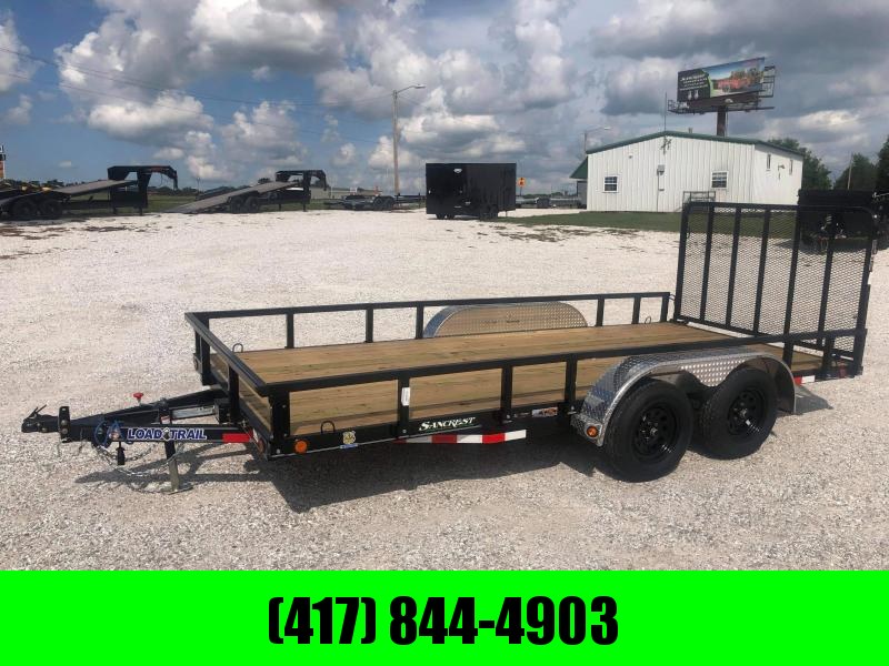 2021 Load Trail 83X16 TANDEM 7K UTILITY W/4" FRAME 4' TUBE GATE & REMOVABLE TUBE TOP RAILING 2021 Load Trail 83X16 TANDEM 7K UTILITY W/4" FRAME 4' TUBE GATE & REMOVABLE TUBE TOP RAILING