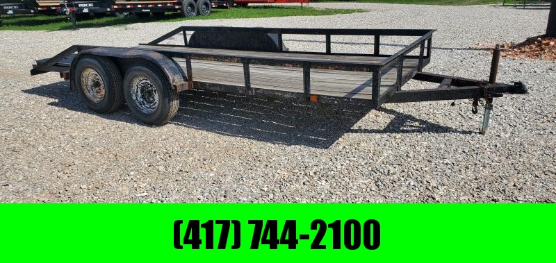 2013 HMDE 77X16 TANDEM 7K UTILITY W/NEW TIRES 2013 HMDE 77X16 TANDEM 7K UTILITY W/NEW TIRES