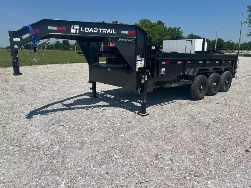 2026 Load Trail 83x16 Triple 21K GN Telescopic Dump w/ 2' Sides